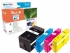Sada inkoustových náplní Peach Mutipack, kompatibilních s HP 934XL/935XL, REM, OEM